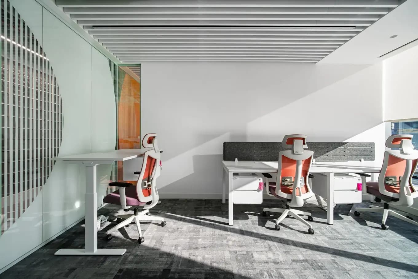 Property Invest office: Team desks